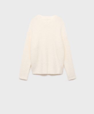 MANGO - Women's Boucle-Effect Pajama Sweater