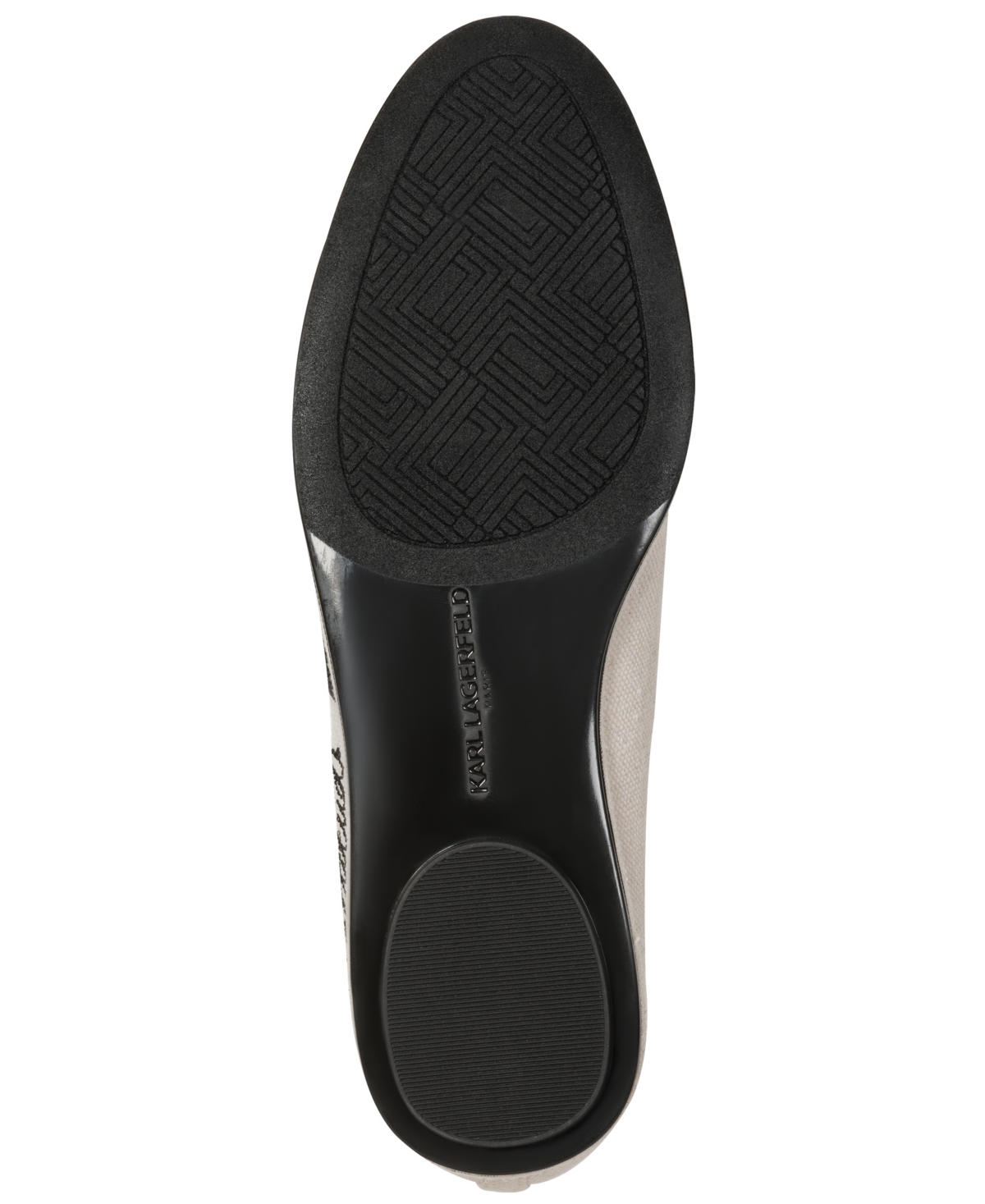 Karl Lagerfeld Women's Vaneda Ikonic Flats In White