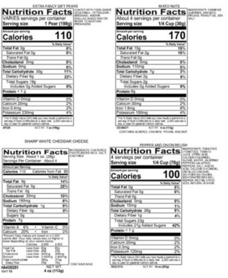 Holiday Assorted Favorites Gift Basket, 13 Piece