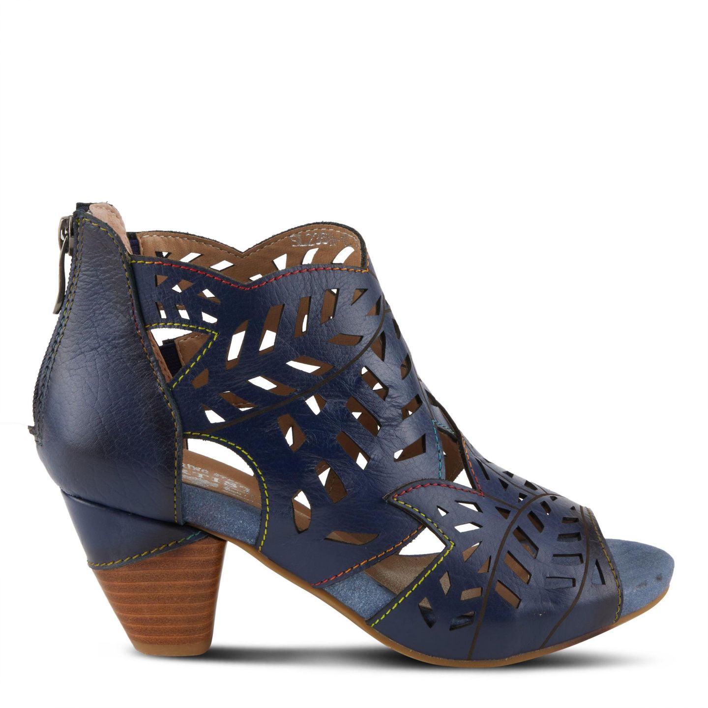 Женские сандалии L'Artiste Spring Step Icon Sandals with Cushioned Insole, цвет: Тёмно-синий — фото 4