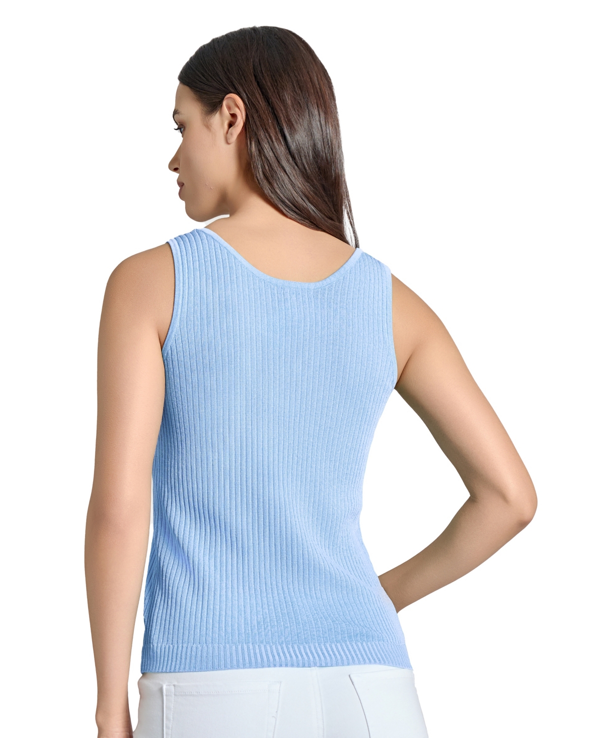 Jones New York Women's Scoop Neck Tank Top