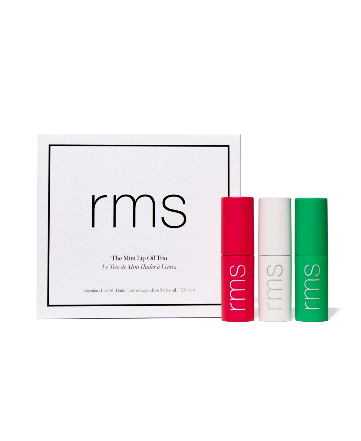 Rms Beauty The Mini Lip Oil Trio In Transparent