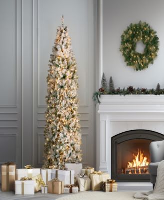 National Tree Acacia Artificial Christmas Tree, 9 ft.