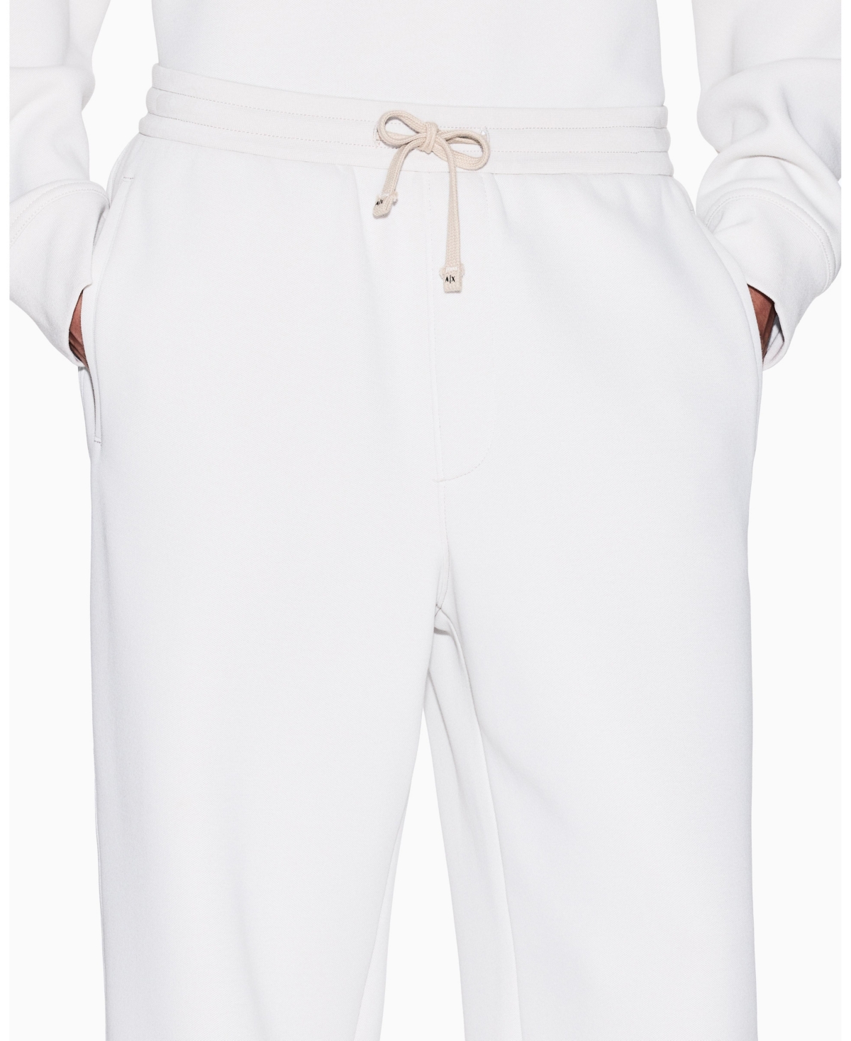 A|X Armani Exchange Men's Cozy Lab Pique Scrunch Jogger