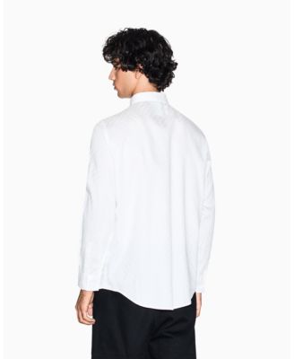 Men's Allover Logo Jacquard Woven Shirt