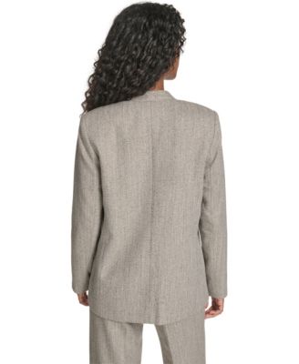 Petite Novelty One Button Jacket