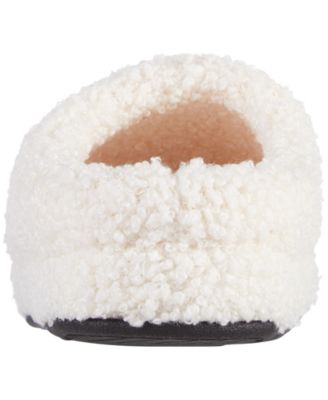 Women's Memory Foam Berber Fiona Comfort Hoodback Slippers