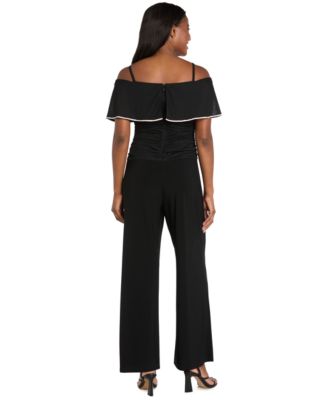 Women's Ruched Trim Detail Jumpsuit