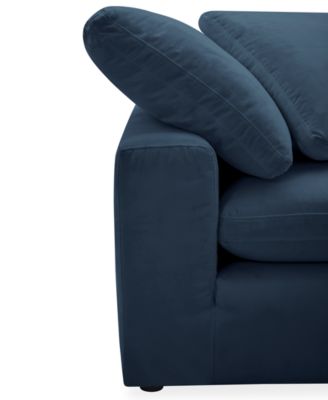 Fog 6-Pc. Fabric L-Sectional Ottoman End Sofa Set