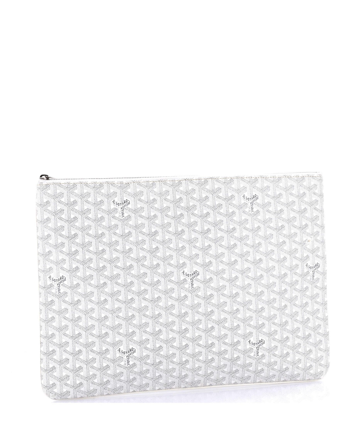 Pre-Owned Goyard Gm Senat Zip Pouch Coated Canvas
