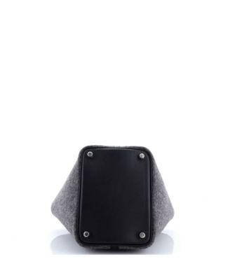 PM Picotin Lock Bag Felt with Leather