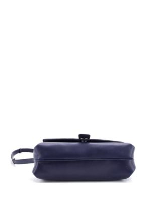 Gancini Flap Crossbody Bag Leather