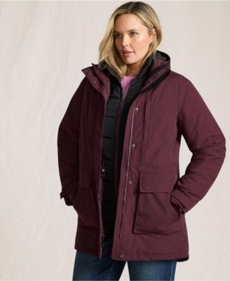 Plus Size Squall Waterproof Insulated 3 in 1 Winter Parka