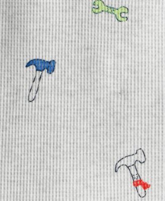 Baby Boys' Construction Thermal Bodysuit and Pants, 2-Piece Set