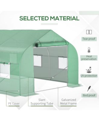 19.5'x10'x7' Outdoor house,Tunnel Walk-in House