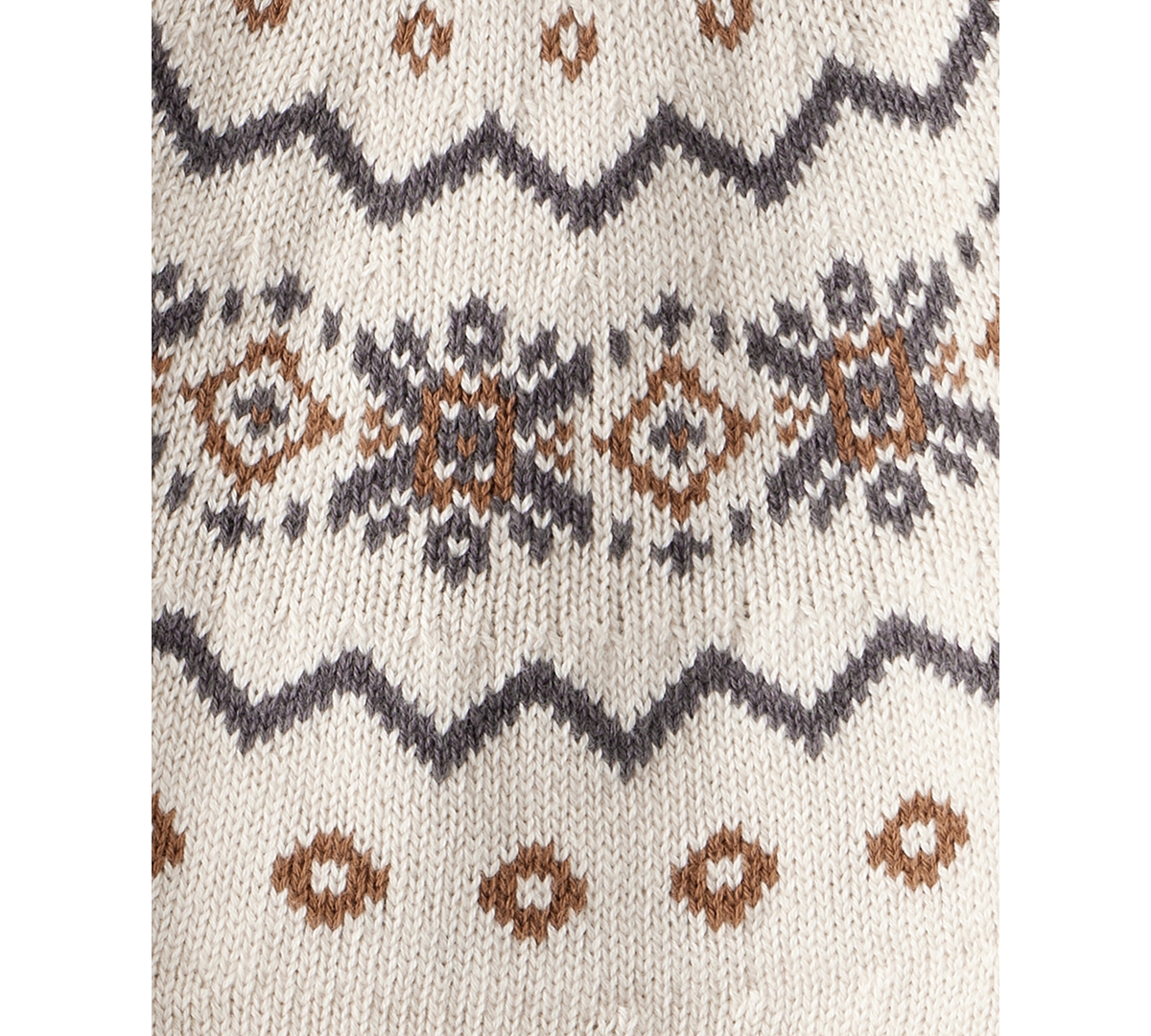 Carter's Baby Boys 2-piece Fair Isle Long-sleeve Sweater And Pants Set In Multi
