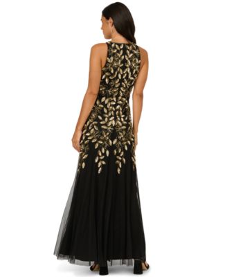 Women's Halter Neck Beaded Dress