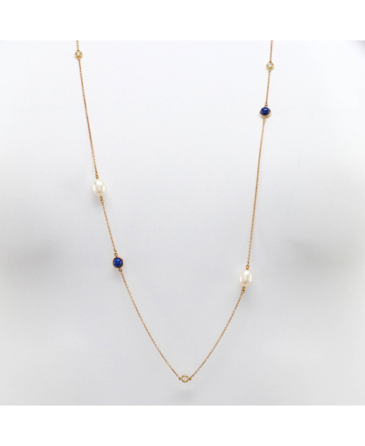 Pre-Owned Tiffany & Co. Elsa Peretti Diamonds By The Yard 13 Station Necklace