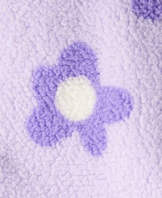 Girls' Toddler 2T-5T Floral Pullover Sweatshirt