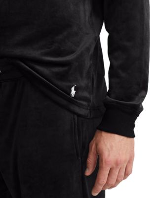 Men's Velour Crewneck Pajama T-Shirt
