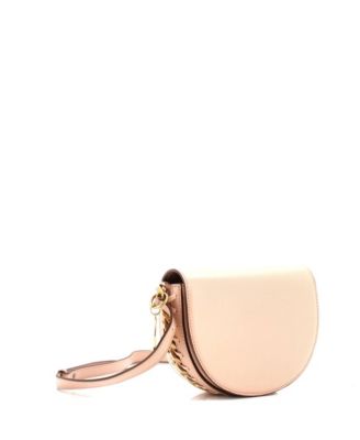Small Frayme Flap Shoulder Bag Faux Leather