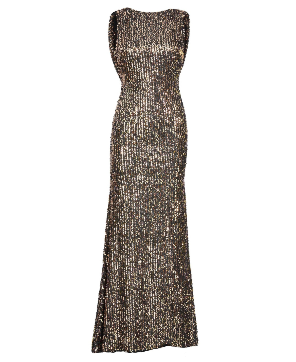 Mac Duggal Women's Ieena Sequined One Shoulder Cut Out Gown