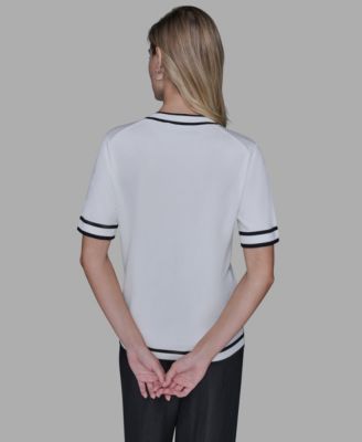 Women's Short-Sleeve Sweater