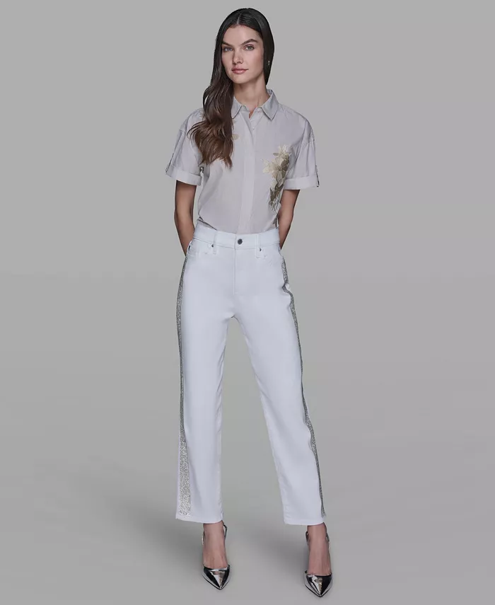 Women's Stripe Detail Jeans - thumbnail 5