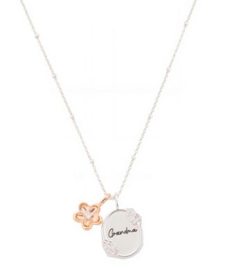 Unwritten - Cubic Zirconia Grandma Pendant Necklace