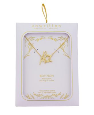 Boy Mom Pendant Necklace