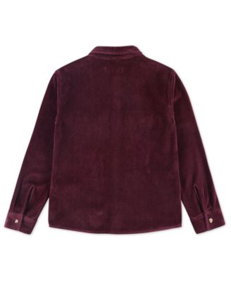 Boys' 5-18 Fine Wale Cord Button Down Shirt