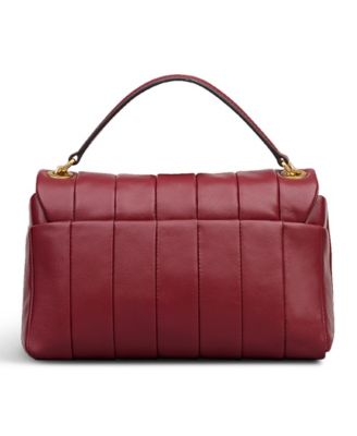 Burton Way Quilt Small Flap Over Crossbody Bag