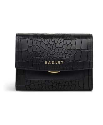 Albert Road - Faux Croc Flap Over Wallet