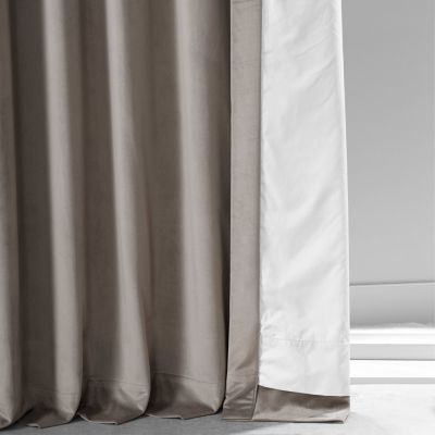 Signature Plush Velvet Hotel Blackout Curtain