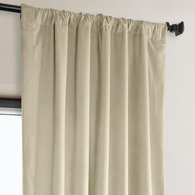 Signature Plush Velvet Hotel Blackout Curtain