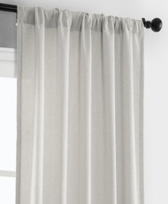 Simply Faux Linen Light Filtering Curtain Pair (2 Panels)