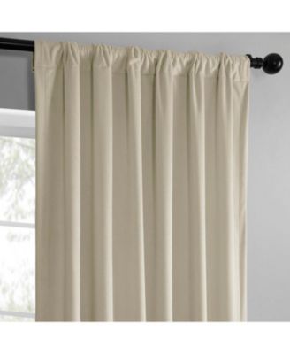 Simply Velvet Room Darkening Curtain Pair (2 Panels)