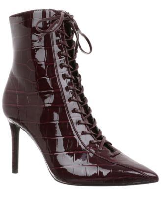 I.N.C. International Concepts - Women's Hariet Lace-Up Booties