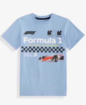 Big Boys Formula 1 Graphic T-Shirt, Macy's Exclusive