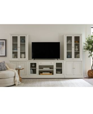 Macy's Furniture Amren Modular Media Console Collection In Brown