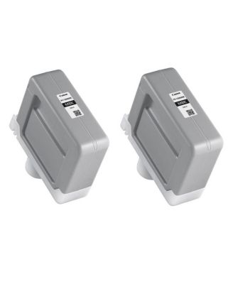 2x PFI-1300 330ml Matte Black Pigment Ink Tank for Select imagePROGRAF PRO Series Large-Format Inkjet Printers