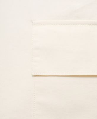 Men's Cotton Lyocell Cargo 10" Bermuda Shorts