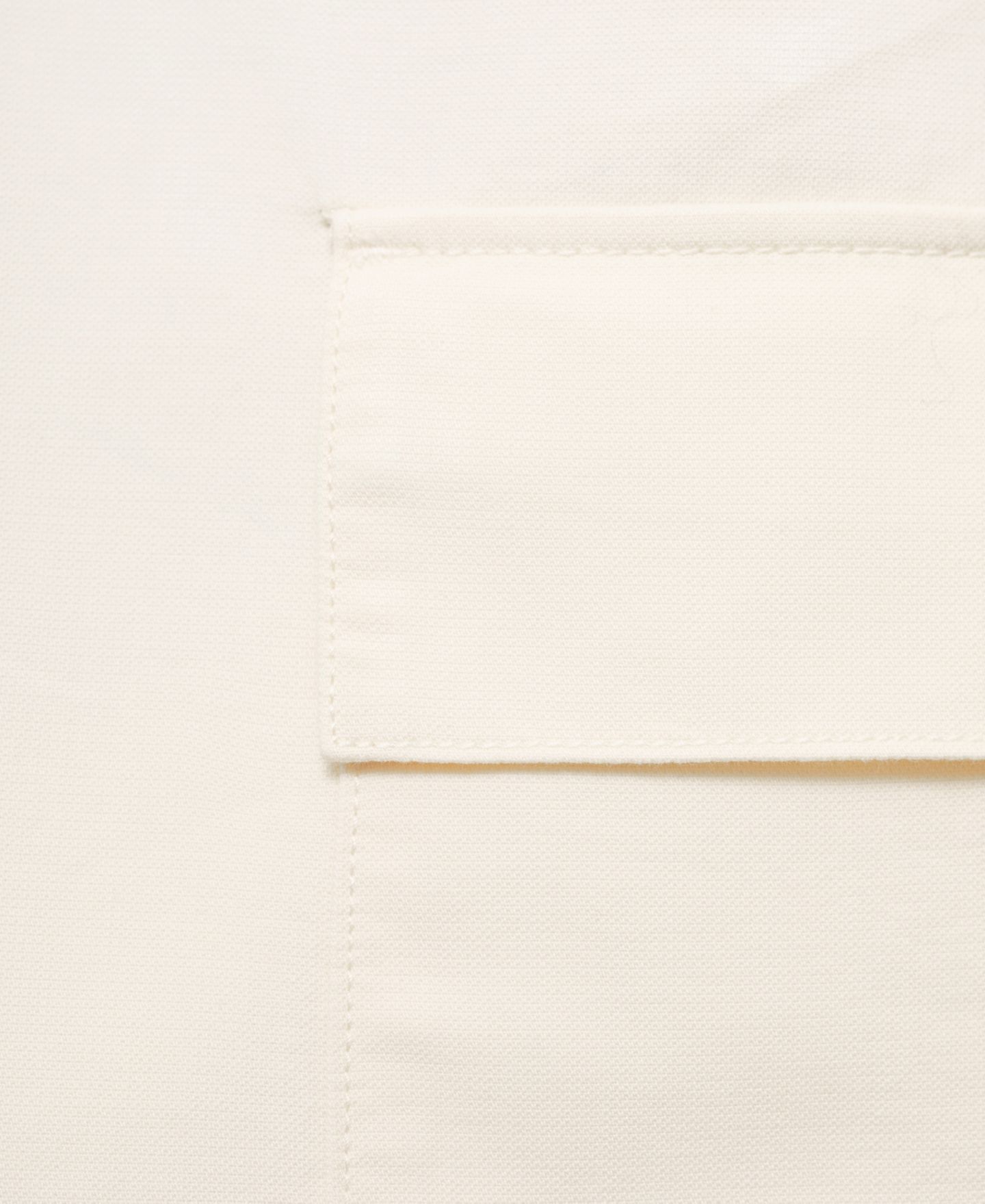 Мужские шорты Mango Cotton Lyocell Cargo 10" Bermuda, цвет: Экрю — фото 6