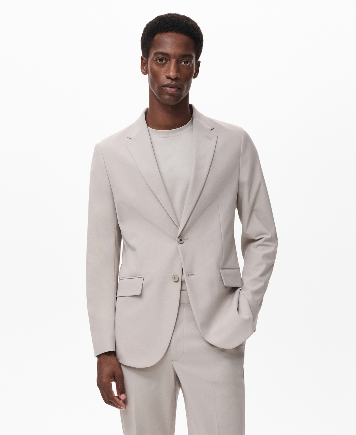 Mango Men's Zurich Slim Fit Thermolite Suit Jacket
