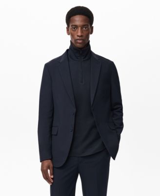 MANGO - Men's Zurich Slim Fit Thermolite Suit Jacket