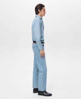 Men's Cotton Chambray Shirt