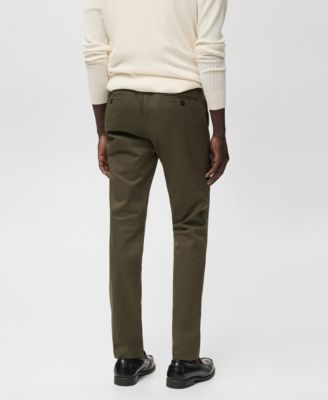 Men's Barna Slim-Fit Twill Chino Pants