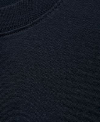 Men's Regular-Fit Cotton Text Sweatshirt