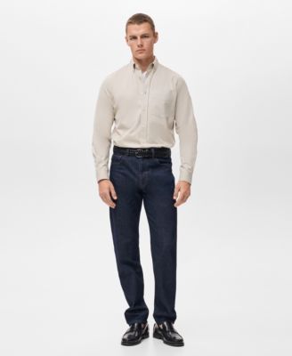 Men's Cotton Regular Fit Pocket Shirt