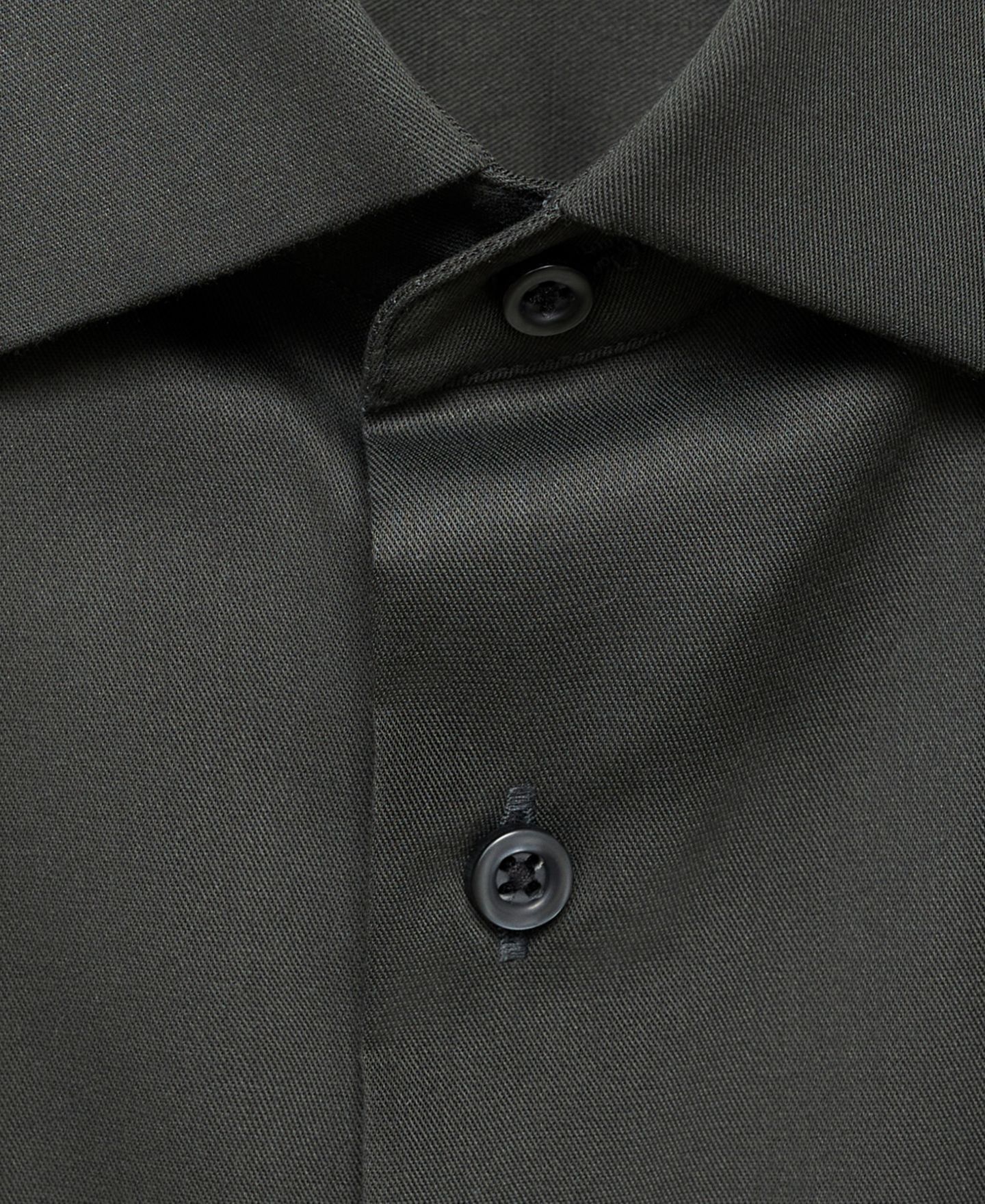 Мужская рубашка Mango Comfort Stretch Non-Iron, цвет: Хаки — фото 6